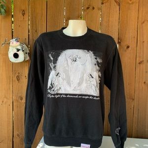 Y2K Vintage Diamond Religious graphic sweatshirt size Small.